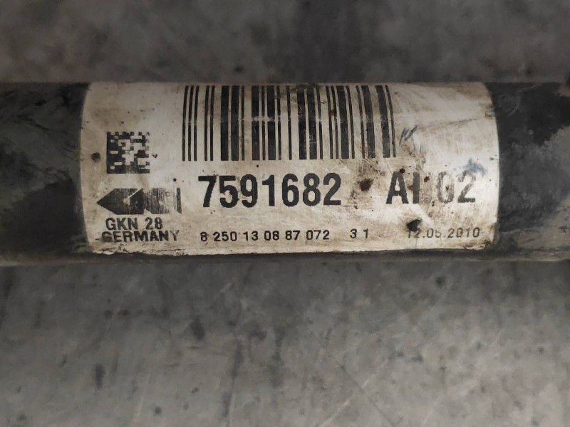 Recambio de transmision delantera derecha para bmw x1 (e84) xdrive 23d referencia OEM IAM   