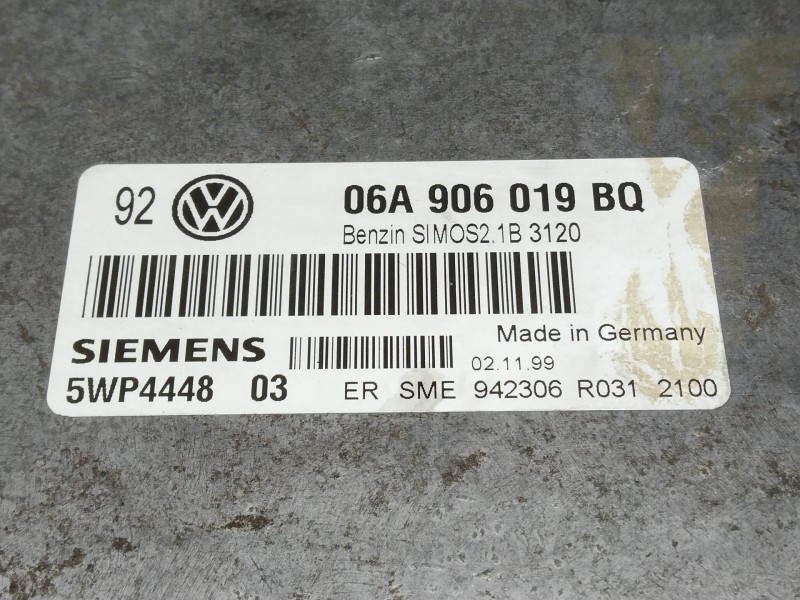 Recambio de centralita motor uce para volkswagen golf iv berlina (1j1) básico referencia OEM IAM 5WP444803 06A906019BQ 
