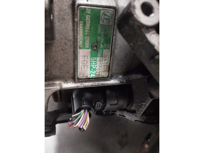 Recambio de caja cambios para volkswagen phaeton (3d2/3d8) 6.0 w12 48v cat (ban) referencia OEM IAM FGE 020027 5HP24 0081655 105