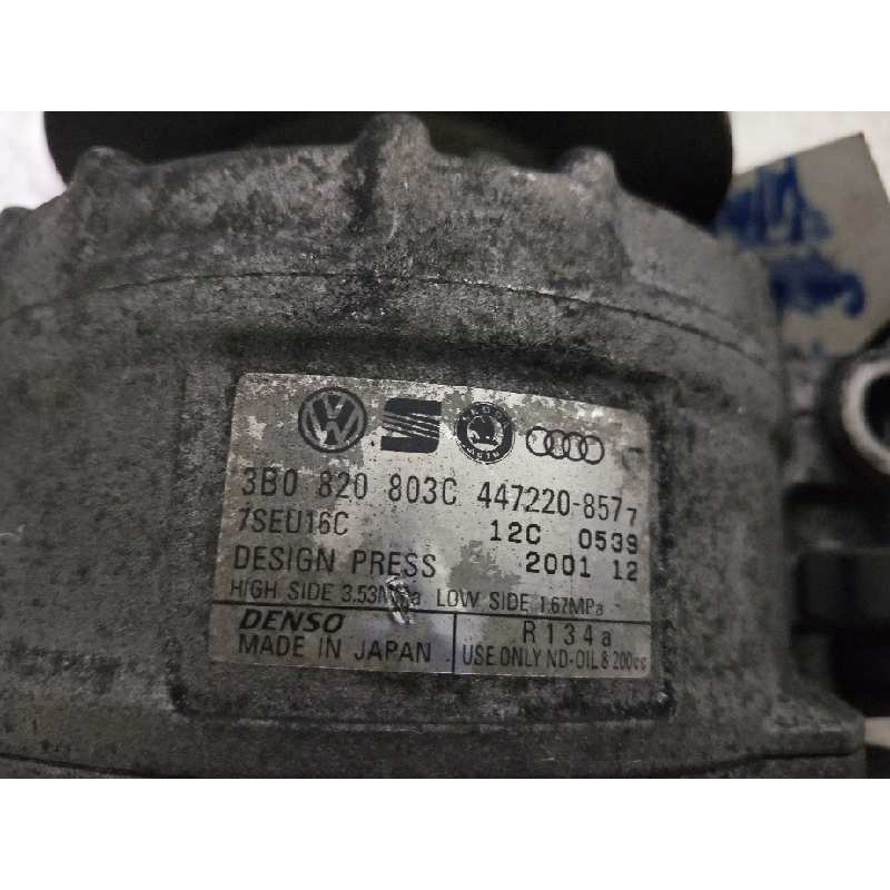 Recambio de compresor aire acondicionado para volkswagen phaeton (3d2/3d8) 6.0 w12 48v cat (ban) referencia OEM IAM 4472208577 3