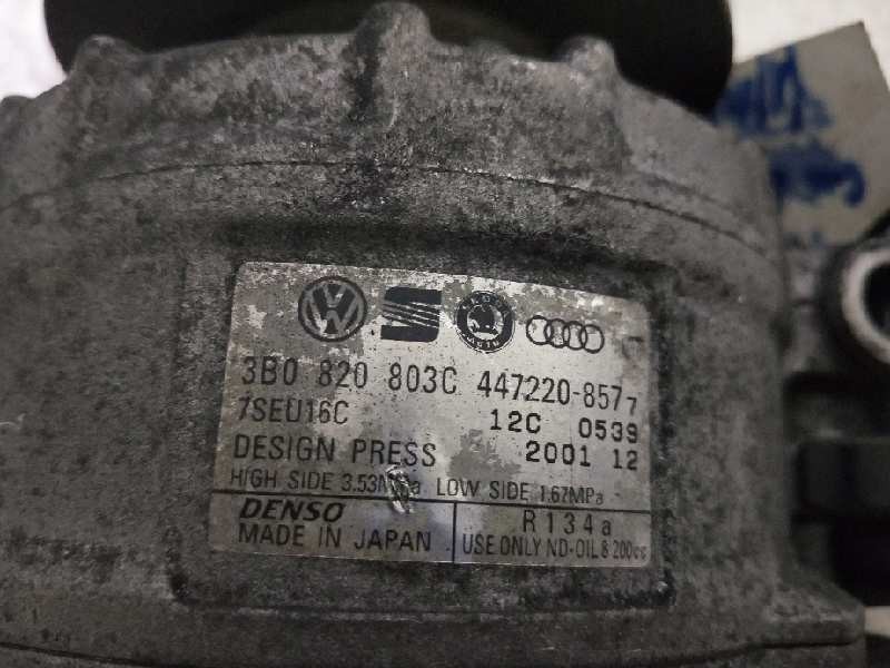 Recambio de compresor aire acondicionado para volkswagen phaeton (3d2/3d8) 6.0 w12 48v cat (ban) referencia OEM IAM 4472208577 3
