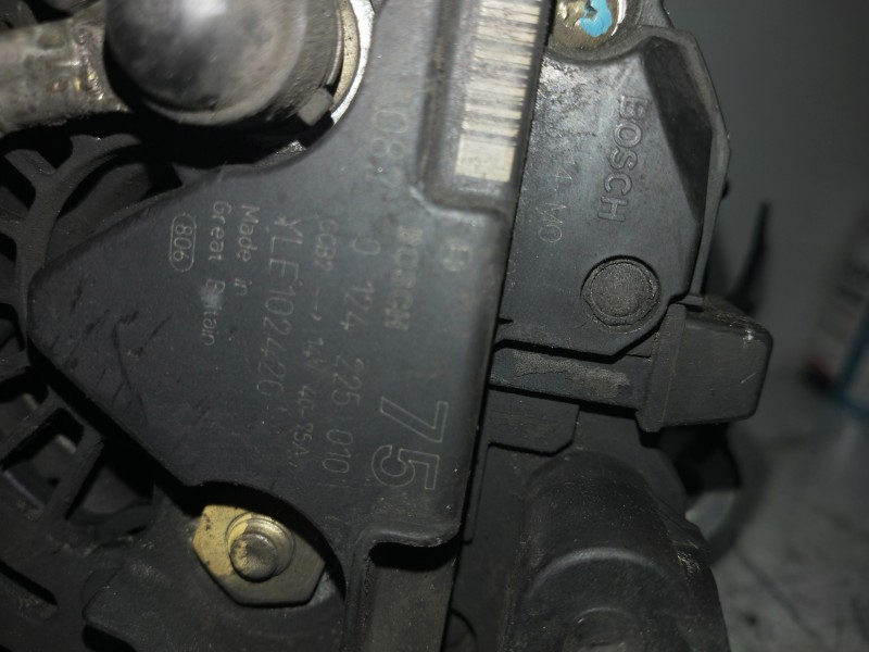 Recambio de alternador para mg rover serie 25 (rf) comfort plus (3-ptas.) referencia OEM IAM 0124225010  