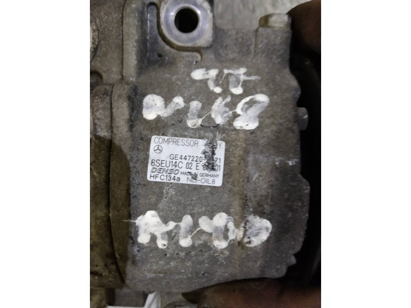 Recambio de compresor aire acondicionado para mercedes clase a (w168) 140 (168.031) referencia OEM IAM GE4471802861 6SEU14C 
