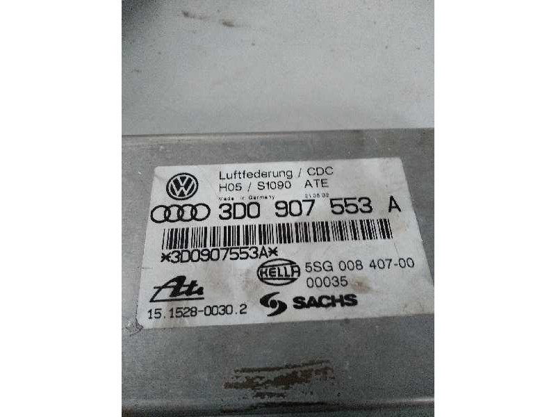 Recambio de centralita suspension para volkswagen phaeton (3d2/3d8) 6.0 w12 48v cat (ban) referencia OEM IAM 5SG00840700 3D09075