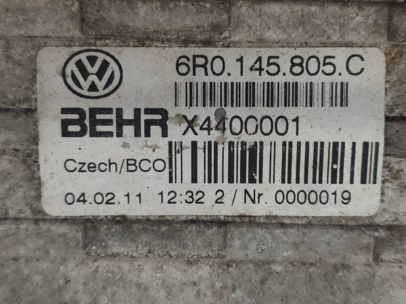 Recambio de intercooler para seat ibiza sc (6j1) bocanegra referencia OEM IAM   