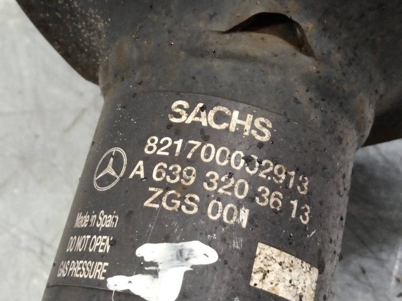 Recambio de amortiguador delantero izquierdo para mercedes vito caja cerrada 6.03  2.1 cdi referencia OEM IAM A6393203613  