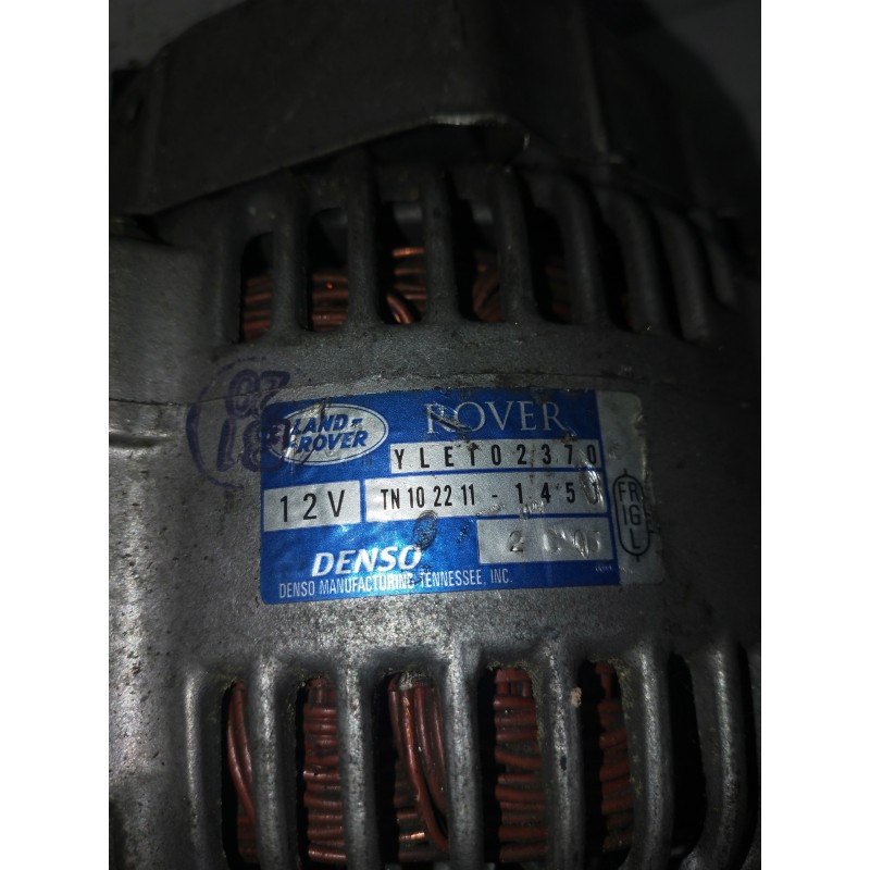 Recambio de alternador para mg rover serie 75 (rj) 1.8 comfort referencia OEM IAM YLE102370 1022111451 