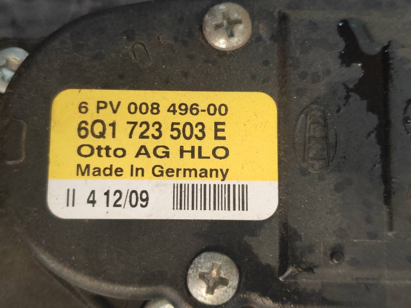 Recambio de potenciometro pedal para seat ibiza sc (6j1) bocanegra referencia OEM IAM 6Q1723503E 6PV00849600 