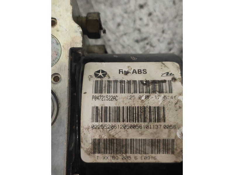 Recambio de abs para chrysler voyager (rg) 2.5 crd lx referencia OEM IAM 00403064E000 25092643553 25060001003