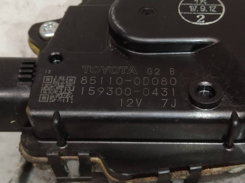 Recambio de motor limpia delantero para toyota yaris (ksp9/scp9/nlp9) básico referencia OEM IAM 851100D080 1593000431 