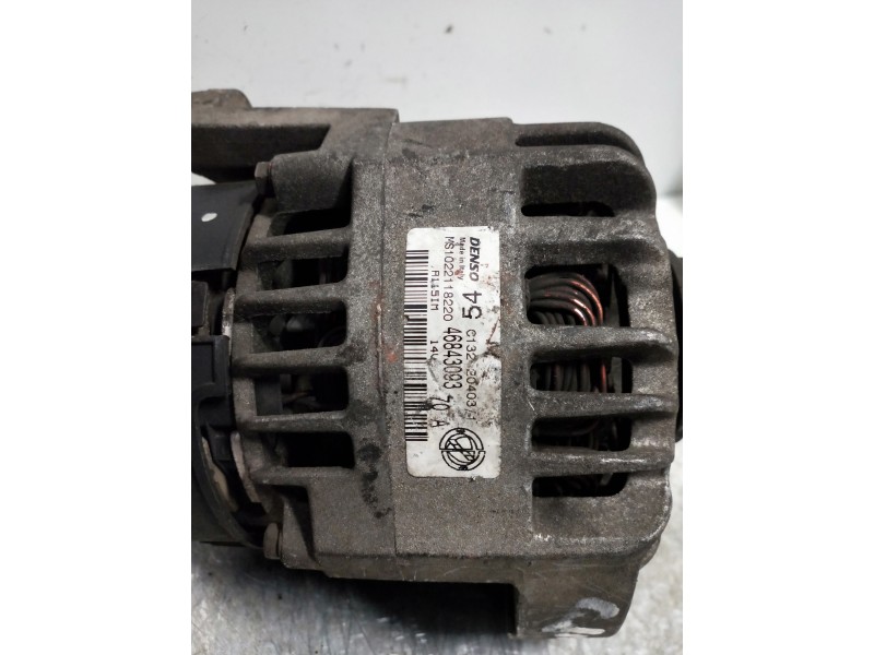 Recambio de alternador para fiat punto berlina (188) natural power referencia OEM IAM 468443093 DENSO  Recambio de alternador para fiat punto berlina (188) natural power referencia OEM IAM 468443093 DENSO
