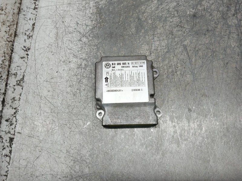 Recambio de centralita airbag para seat toledo (5p2) reference referencia OEM IAM 5WK43413 1K0909605N 