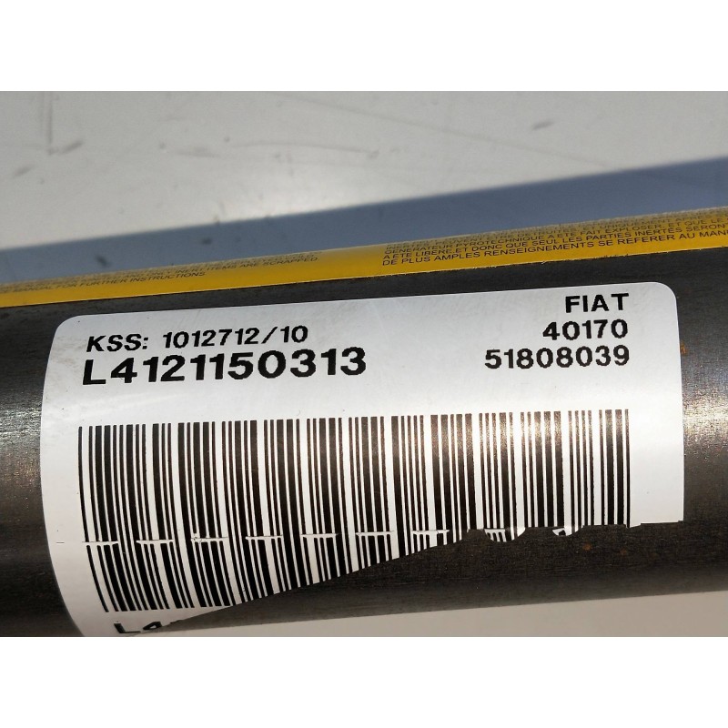 Recambio de airbag cortina delantero izquierdo para lancia delta (181) 1.6 jtd 16v cat referencia OEM IAM 51808039  