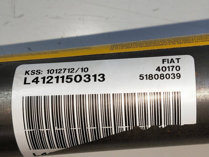 Recambio de airbag cortina delantero izquierdo para lancia delta (181) 1.6 jtd 16v cat referencia OEM IAM 51808039  