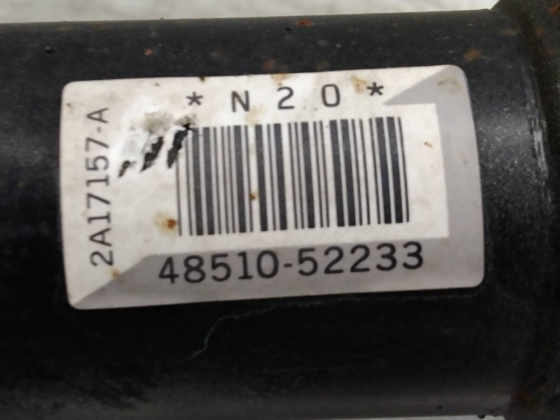Recambio de amortiguador delantero izquierdo para toyota yaris verso (ncp2/nlp2) 1.3 linea sol referencia OEM IAM 4851052233  