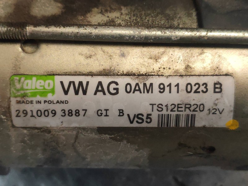 Recambio de motor arranque para seat ibiza sc (6j1) bocanegra referencia OEM IAM 0AM911023B TS12ER20 