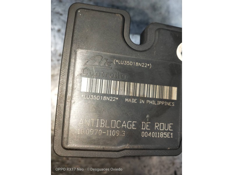 Recambio de abs para citroen c3 1.4 sx plus referencia OEM IAM 10097011093 10020700564 9656493580