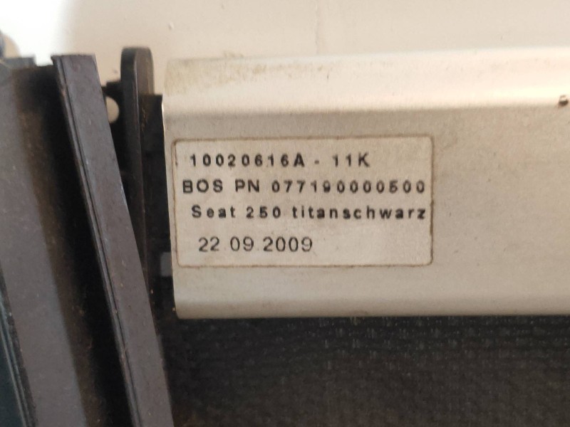Recambio de techo electrico para seat ibiza sc (6j1) bocanegra referencia OEM IAM 10020616A GR0959591 
