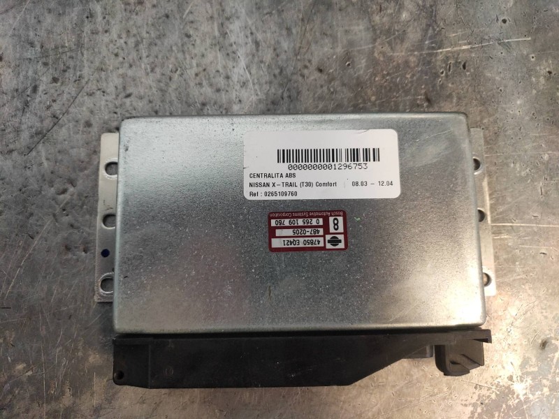 Recambio de centralita abs para nissan x-trail (t30) comfort referencia OEM IAM 0265109760 47850EQ421 4870205