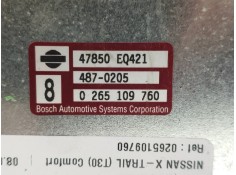Recambio de centralita abs para nissan x-trail (t30) comfort referencia OEM IAM 0265109760 47850EQ421 4870205 2