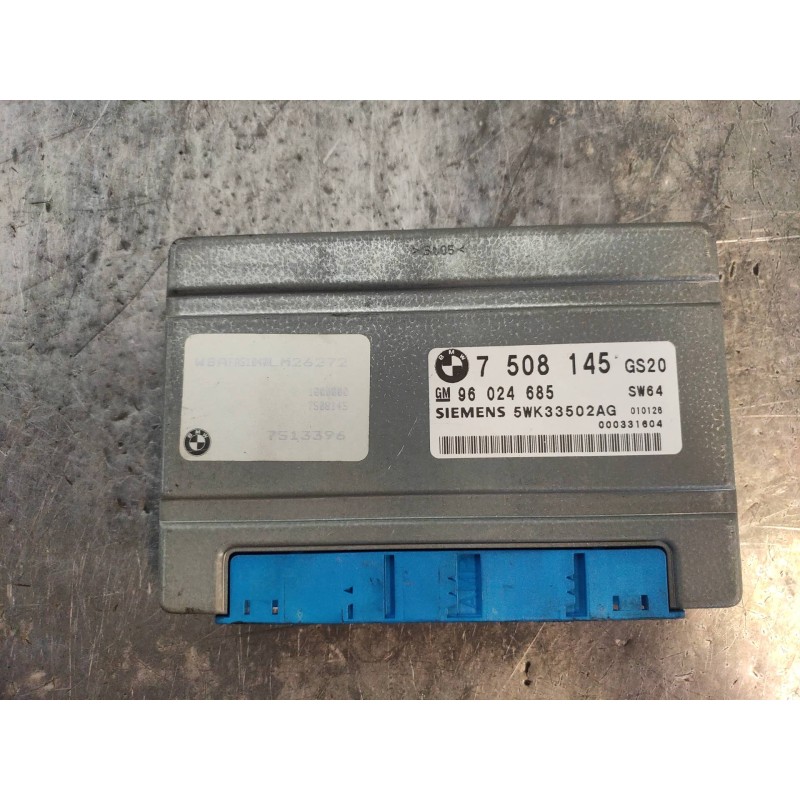 Recambio de centralita cambio automatico para bmw x5 (e53) 3.0i referencia OEM IAM 5WK33502AG 96024685 GS20 7508145 SW64