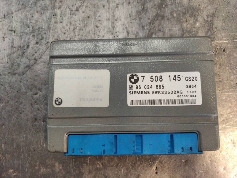Recambio de centralita cambio automatico para bmw x5 (e53) 3.0i referencia OEM IAM 5WK33502AG 96024685 GS20 7508145 SW64