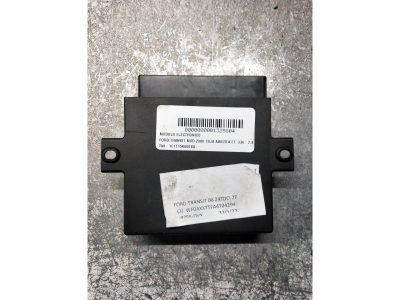 Recambio de modulo electronico para ford transit mod.2000 caja abierta ft 330 2.4 corto referencia OEM IAM 1C1T15K600BA 5WK48270