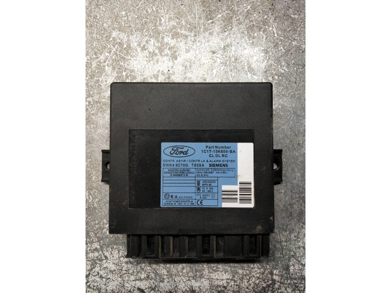 Recambio de modulo electronico para ford transit mod.2000 caja abierta ft 330 2.4 corto referencia OEM IAM 1C1T15K600BA 5WK48270