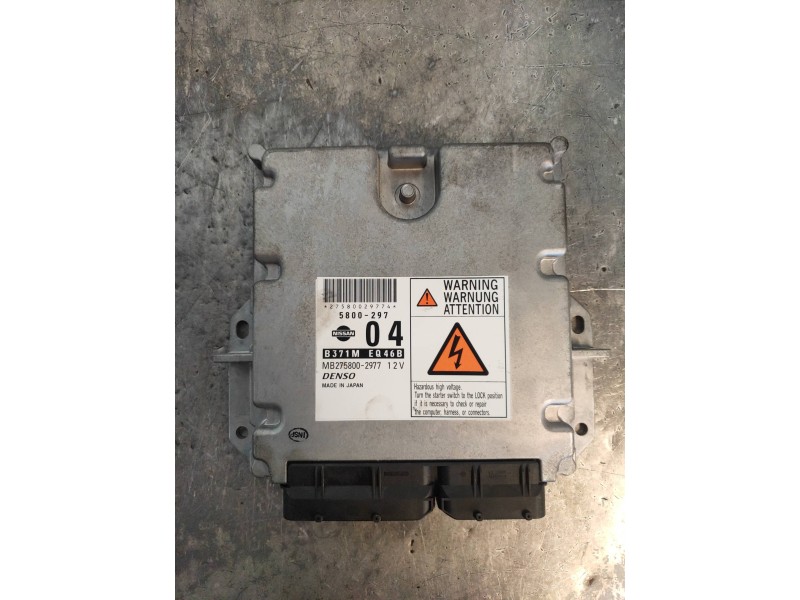 Recambio de centralita motor uce para nissan x-trail (t30) comfort referencia OEM IAM B371MEQ46B MB2758002977 5800297 04