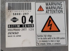 Recambio de centralita motor uce para nissan x-trail (t30) comfort referencia OEM IAM B371MEQ46B MB2758002977 5800297 04 2