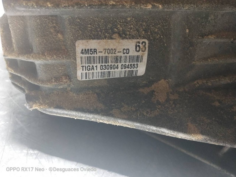 Recambio de caja cambios para volvo s40 berlina 2.0 diesel cat referencia OEM IAM 4M5R7002CD TIGA1 030904 094553 