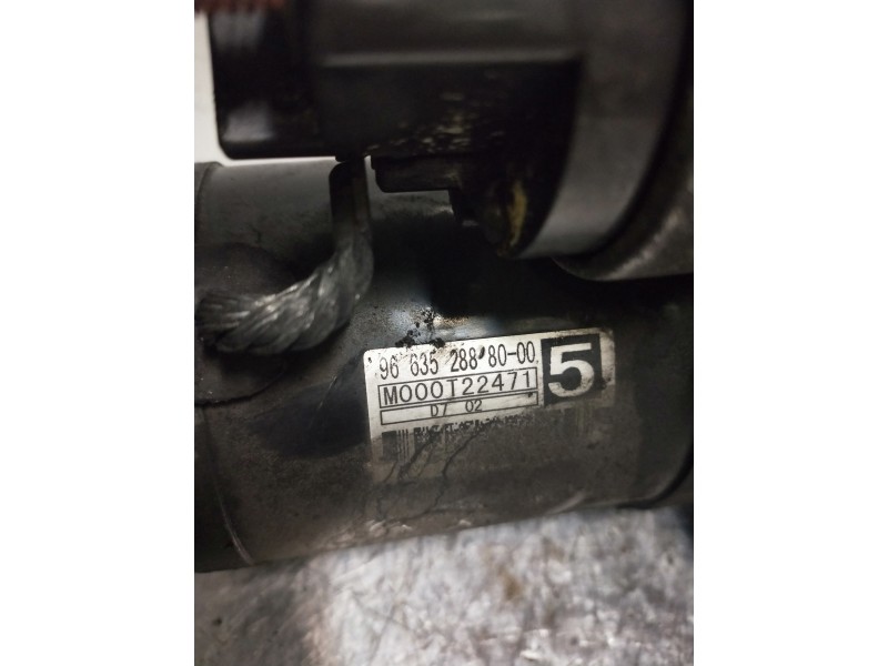 Recambio de motor arranque para peugeot 307 break/sw (s2) sw pack + referencia OEM IAM M000T22471  
