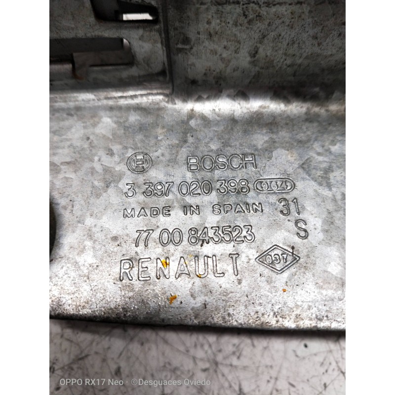 Recambio de motor limpia delantero para renault scenic rx4 (ja0) 1.9 dci referencia OEM IAM 3397020398 7700843523 