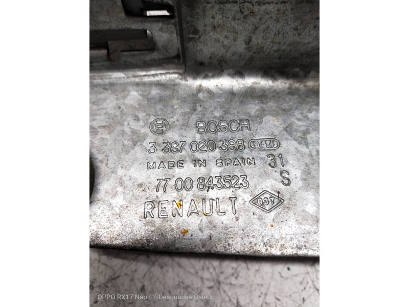 Recambio de motor limpia delantero para renault scenic rx4 (ja0) 1.9 dci referencia OEM IAM 3397020398 7700843523 