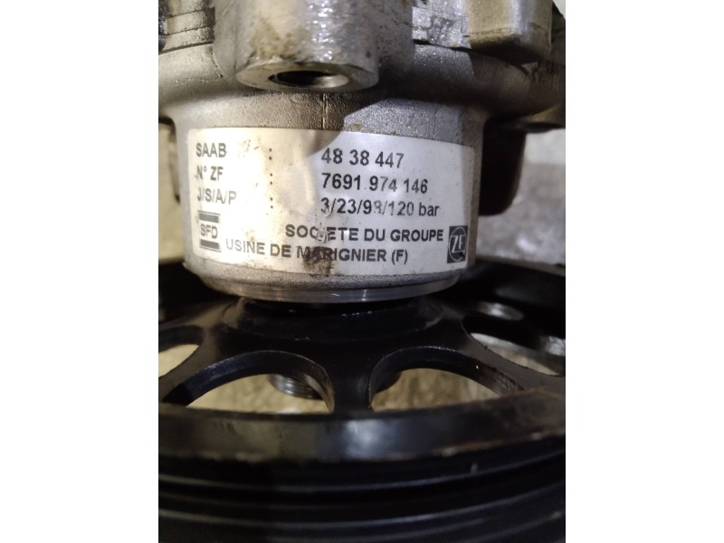 Recambio de bomba direccion para saab 9-5 sedán 2.0 t e ecopower referencia OEM IAM 7691974146 4838447 