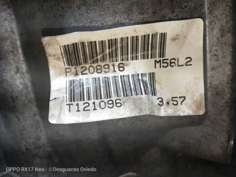 Recambio de caja cambios para volvo v70 familiar 2.5 turbodiesel referencia OEM IAM P1208916 T121096 M56L2