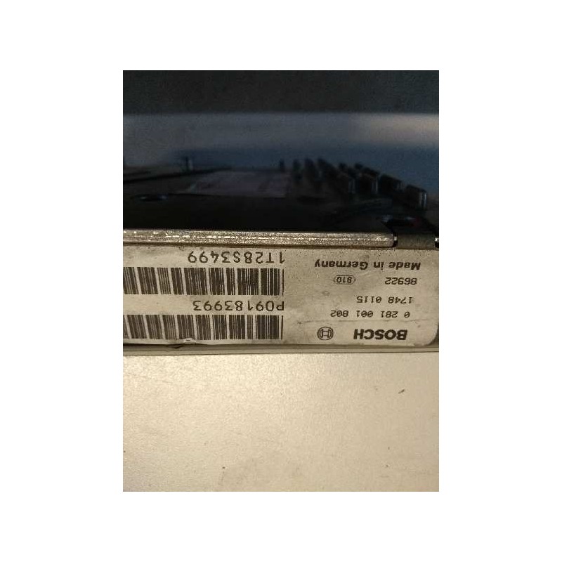 Recambio de centralita motor uce para volvo v70 familiar 2.5 turbodiesel referencia OEM IAM 0281001802 P09183993 1T28S3499 KN2