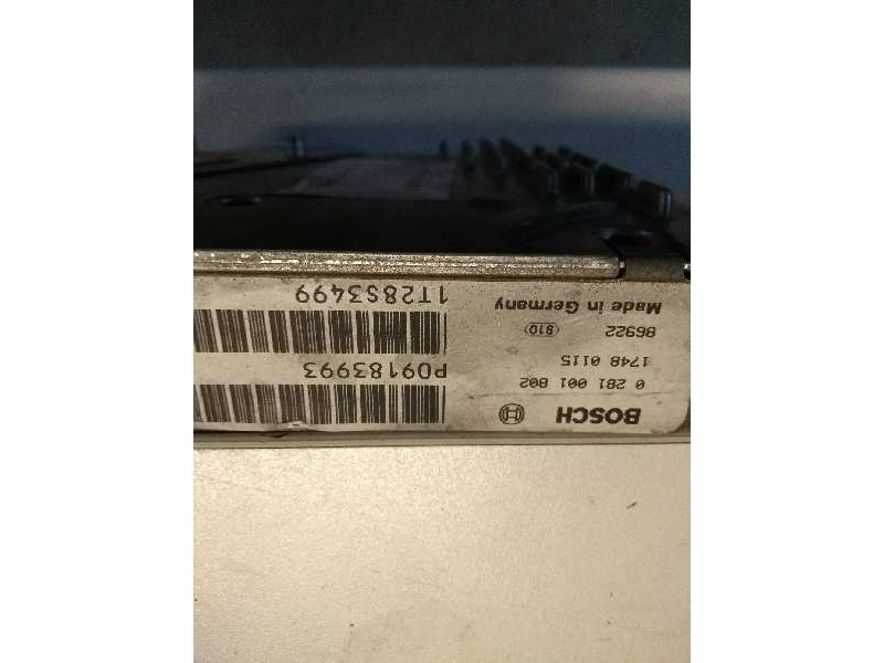 Recambio de centralita motor uce para volvo v70 familiar 2.5 turbodiesel referencia OEM IAM 0281001802 P09183993 1T28S3499 KN2