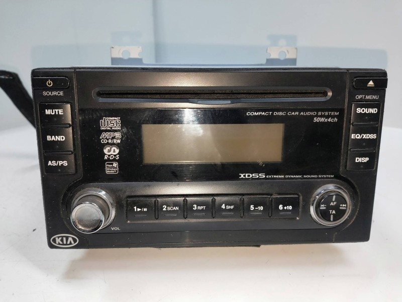 Recambio de sistema audio / radio cd para kia rio 1.5 crdi referencia OEM IAM   
