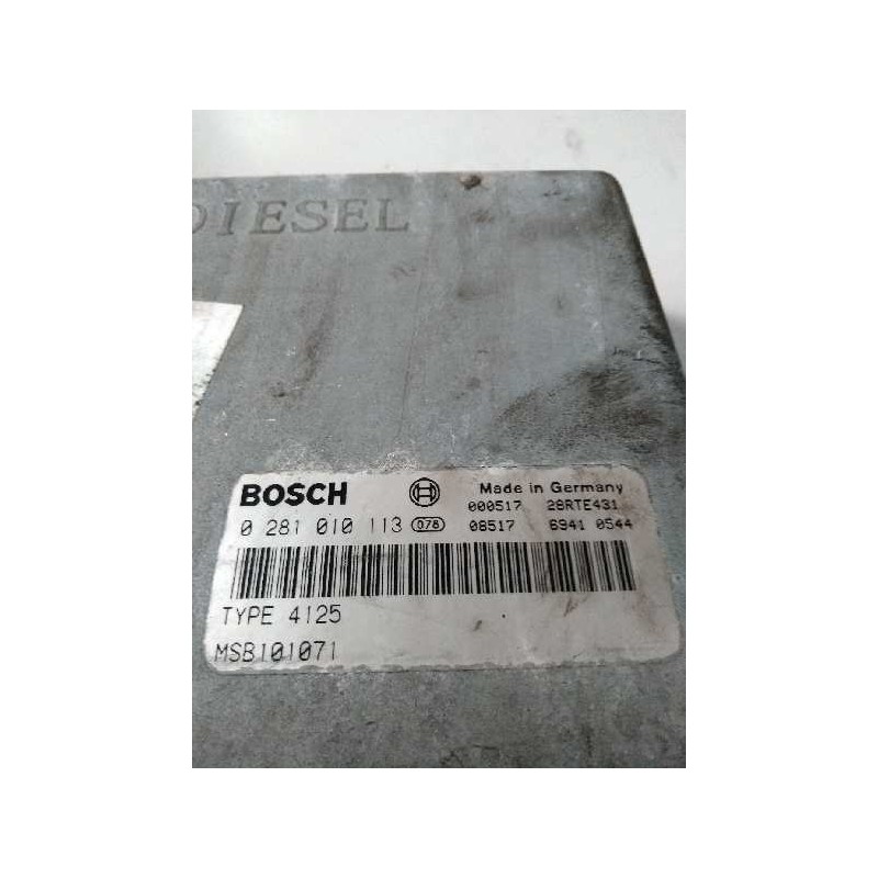 Recambio de centralita motor uce para land rover freelander (ln) 2.0 turbodiesel referencia OEM IAM 0281010113 MSB101071 4125