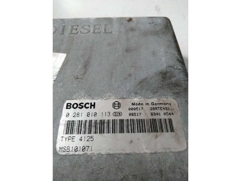 Recambio de centralita motor uce para land rover freelander (ln) 2.0 turbodiesel referencia OEM IAM 0281010113 MSB101071 4125