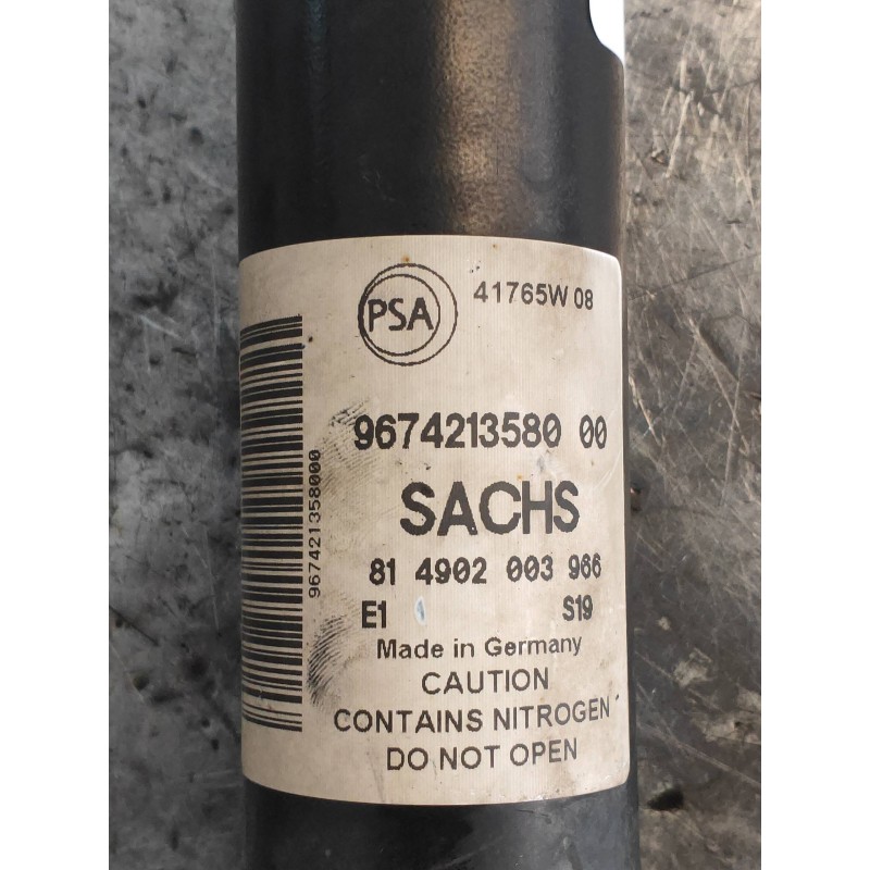 Recambio de amortiguador trasero derecho para citroen berlingo station wagon xtr plus referencia OEM IAM 9674213580 814902003966