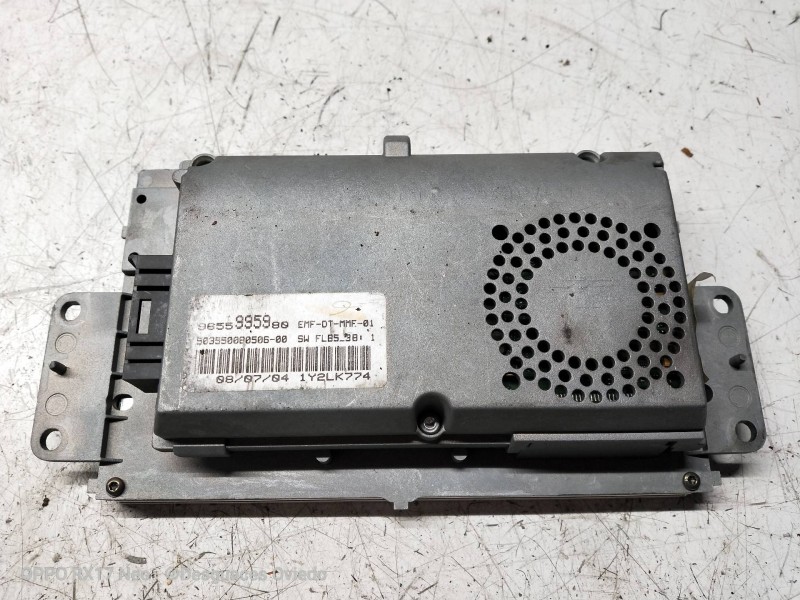 Recambio de pantalla multifuncion para peugeot 407 referencia OEM IAM 9655995980 50355008050600  Recambio de pantalla multifuncion para peugeot 407 referencia OEM IAM 9655995980 50355008050600