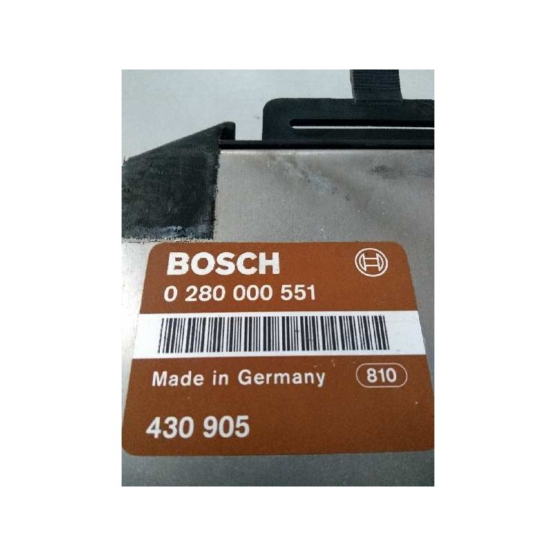 Recambio de centralita motor uce para volvo serie 480 1.7 turbo cat referencia OEM IAM 0280000551 430905 