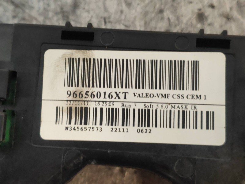 Recambio de mando luces para citroen c4 grand picasso business referencia OEM IAM 96656016XT  