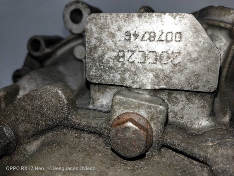 Recambio de caja cambios para citroen zx 1.4 referencia OEM IAM 20CC26 0078746 