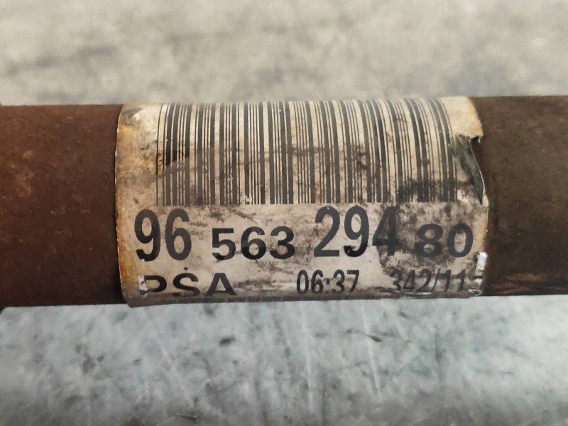 Recambio de transmision delantera derecha para citroen c4 grand picasso business referencia OEM IAM 9656329480  