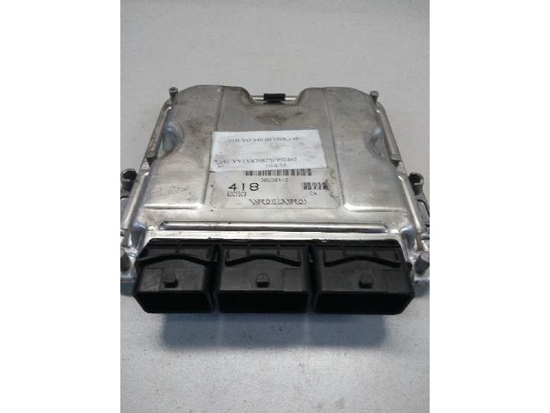 Recambio de centralita motor uce para volvo s40 berlina 1.9 diesel cat referencia OEM IAM 0281011087 HOM8200065996 8200233343 30