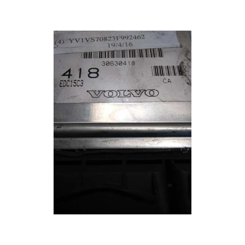Recambio de centralita motor uce para volvo s40 berlina 1.9 diesel cat referencia OEM IAM 0281011087 HOM8200065996 8200233343 30