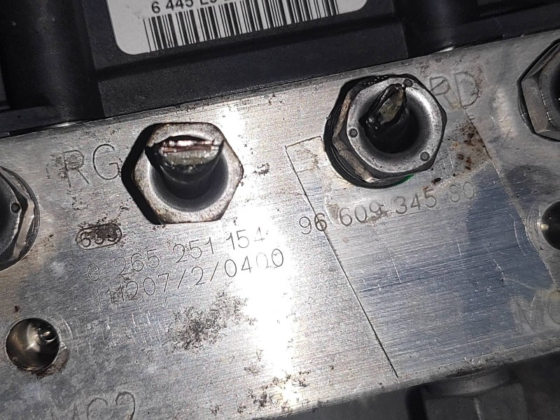 Recambio de abs para citroen c4 grand picasso business referencia OEM IAM 0265251151 9660934580 0265951829